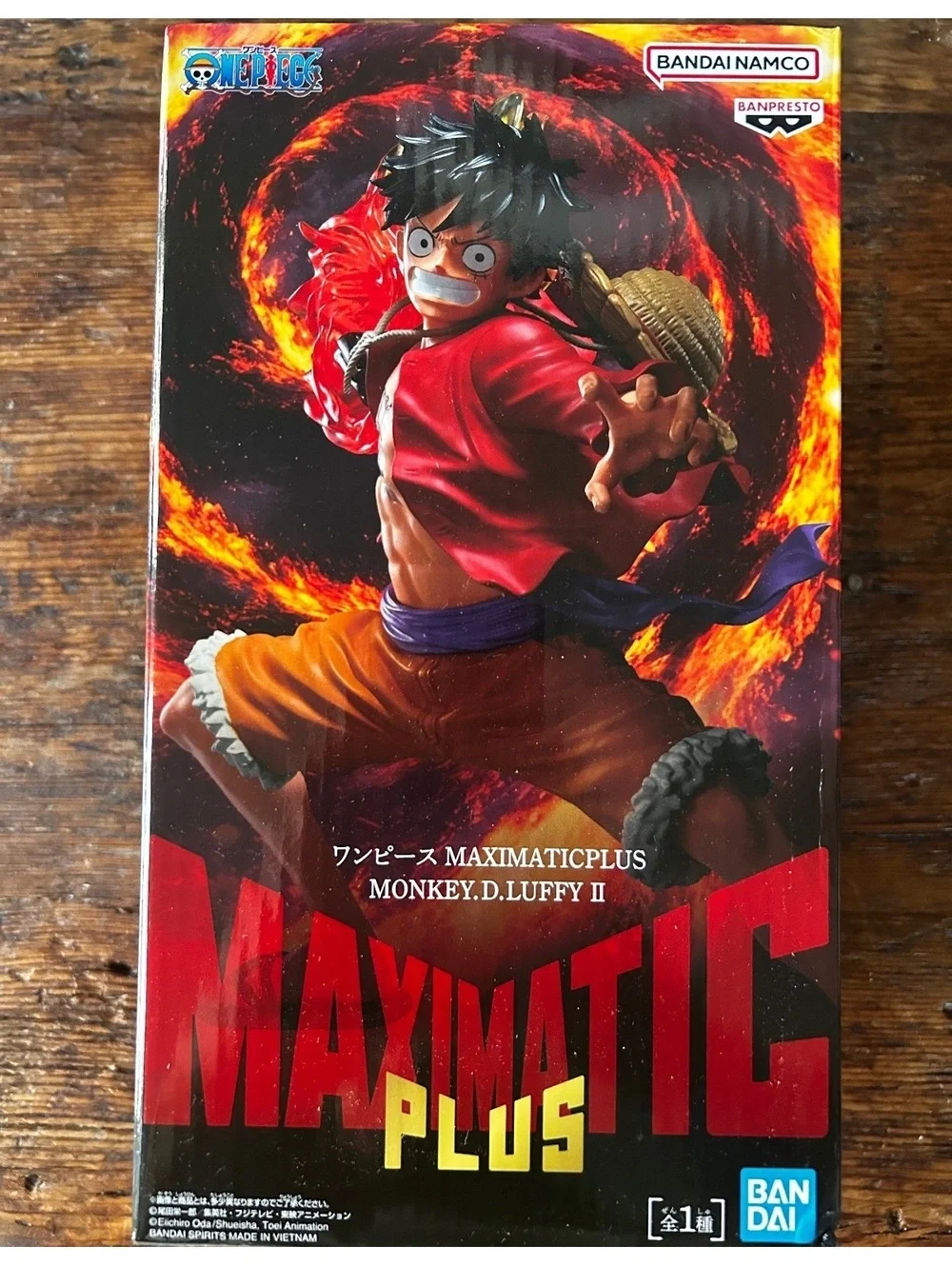 One Piece Maximatic Plus Monkey D. Luffy II Figure by Banpresto